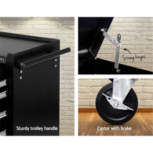 Load image into Gallery viewer, Giantz 14 Drawers Toolbox Chest Cabinet Mechanic Trolley Garage Tool Storage Box