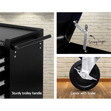 Load image into Gallery viewer, Giantz 14 Drawers Toolbox Chest Cabinet Mechanic Trolley Garage Tool Storage Box