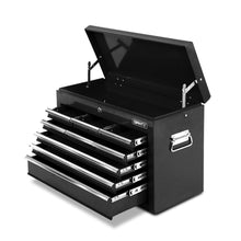 Load image into Gallery viewer, Giantz 9 Drawer Mechanic Tool Box Cabinet Storage - Black