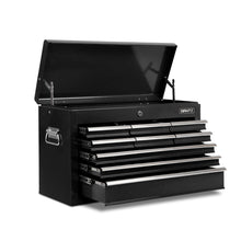 Load image into Gallery viewer, Giantz 9 Drawer Mechanic Tool Box Cabinet Storage - Black