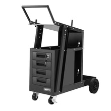 Load image into Gallery viewer, Giantz 4 Drawer Welding Trolley - Black