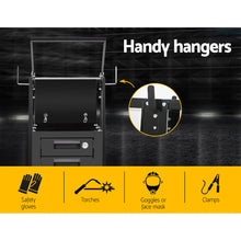 Load image into Gallery viewer, Giantz 4 Drawer Welding Trolley - Black
