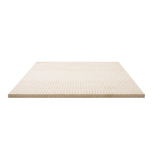 Load image into Gallery viewer, Giselle Bedding Pure Natural Latex Mattress Topper 7 Zone 5cm Queen