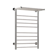 Load image into Gallery viewer, Devanti Electric Heated Towel Rail Warmer Heater Rails Rack Wall Mounted 14 Bar