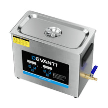Load image into Gallery viewer, Devanti 6.5L Ultrasonic Cleaner Heater Cleaning Machine Timer Industrial 180W