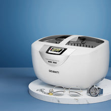 Load image into Gallery viewer, Devanti 2500ml Ultrasonic Cleaner Heater Jewellery Glasses Cleaning Machine 70W