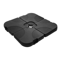 Load image into Gallery viewer, Instahut 3M Umbrella with 50x50cm Base Outdoor Umbrellas Cantilever Sun Stand UV Garden Charcoal