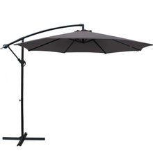 Load image into Gallery viewer, Instahut Outdoor Umbrella 3M Cantilever Beach Garden Patio Charcoal