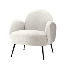 Load image into Gallery viewer, Artiss Armchair Lounge Chair Armchairs Accent Arm Chairs Sherpa Boucle White