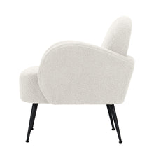 Load image into Gallery viewer, Artiss Armchair Lounge Chair Armchairs Accent Arm Chairs Sherpa Boucle White