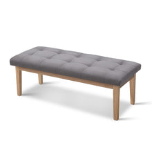 Load image into Gallery viewer, Artiss Bench Bedroom Benches Ottoman Upholstered Fabric Chair Foot Stool 120cm