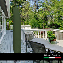 Load image into Gallery viewer, Milano 3M Outdoor Umbrella Cantilever With Protective Cover Patio Garden Shade - Green
