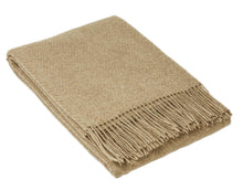 Load image into Gallery viewer, Hampton Throw - Merino Wool Blend - Camel