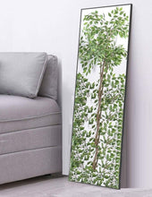 Load image into Gallery viewer, Full-Length Mirror Long Standing for Bedroom and Bathroom (106 x 35 cm, Black)