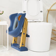 Load image into Gallery viewer, Potty Training Seat Step, Stool Ladder, Kids Boys Girls (Yellow)