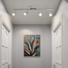 Load image into Gallery viewer, Modern 4 Light Track Lighting Kit LED (Chrome)