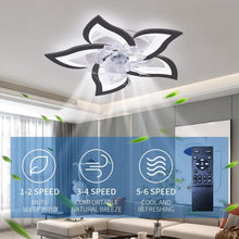 Load image into Gallery viewer, Low Ceiling Light Fan, Low Profile, 6 Wind Speed, 3 Colors (69 cm)
