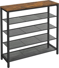 Load image into Gallery viewer, Shoe Rack Storage Organiser 4 Shelves