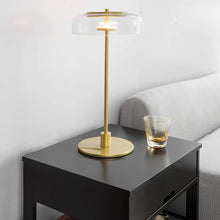 Load image into Gallery viewer, Black Bedside Table with 2 Drawers