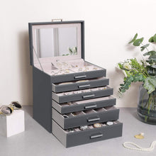 Load image into Gallery viewer, Jewellery Box 6 Layer 5 Drawer
