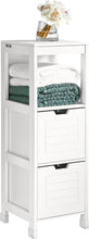 Load image into Gallery viewer, Freestanding Cabinet 2 Drawers Shelf Cupboard