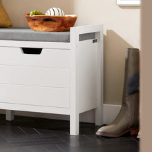 Load image into Gallery viewer, Shoe Bench Shoe Rack Cabinet Hallway, White