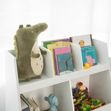 Load image into Gallery viewer, Childrens Shelving Unit, 5 Compartments Bookcase