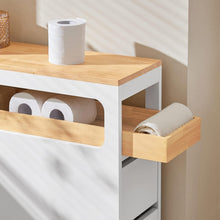 Load image into Gallery viewer, Storage Cart Narrow Cabinet Wheels Tray Drawers