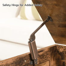 Load image into Gallery viewer, Wooden Sturdy Entryway Storage Bench with Safety Hinge