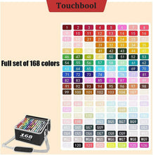 Load image into Gallery viewer, 168 Colours Graffiti Pen Permanent Marker Pens Set for Adults and Children