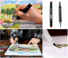 Load image into Gallery viewer, 168 Colours Graffiti Pen Permanent Marker Pens Set for Adults and Children