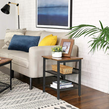 Load image into Gallery viewer, Side Table, 2 Mesh Shelves