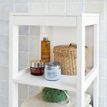 Load image into Gallery viewer, Freestanding Tall Cabinet with Standing Shelves and Drawers