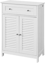 Load image into Gallery viewer, Freestanding Storage Cabinet with Doors/Drawer 60x87x35 cm