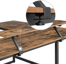 Load image into Gallery viewer, L-Shaped Desk with Screen Stand
