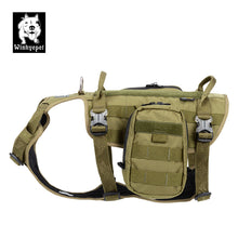 Load image into Gallery viewer, Whinhyepet Military Harness Army Green M
