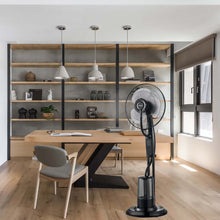 Load image into Gallery viewer, Freestanding Air Cooling Fan w/Misting Water Spray, W40cm, H1.2m + RC