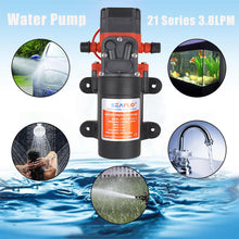 Load image into Gallery viewer, Water Pump 12V RV Camper Pressurized Pump Caravan Boat SEAFLO SFDP1-010-040-21