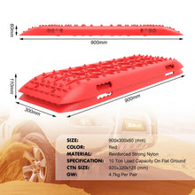 Load image into Gallery viewer, X-BULL Hitch Receiver 5T Recovery Receiver With 2PCS Recovery tracks Boards Gen2.0 Red
