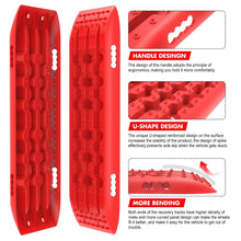 Load image into Gallery viewer, X-BULL Hitch Receiver 5T Recovery Receiver With 2PCS Recovery tracks Boards Gen2.0 Red