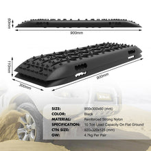 Load image into Gallery viewer, X-BULL 10 Pairs Recovery tracks Boards 4WD 4X4 10T Sand / Mud / Snow Gen 2.0 Black