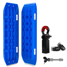 Load image into Gallery viewer, X-BULL Hitch Receiver 5T Recovery Receiver With 2PCS Recovery tracks Boards Gen2.0 Blue