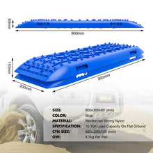 Load image into Gallery viewer, X-BULL Hitch Receiver 5T Recovery Receiver With 2PCS Recovery tracks Boards Gen2.0 Blue
