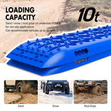 Load image into Gallery viewer, X-BULL Hitch Receiver 5T Recovery Receiver With 2PCS Recovery tracks Boards Gen2.0 Blue