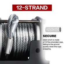 Load image into Gallery viewer, X-BULL Electric Winch 3000lbs Steel Wire Cable 12V Boat ATV UTV Winch Trailer 2 Units