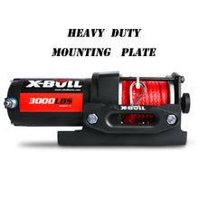 Load image into Gallery viewer, X-BULL Electric Winch 12V Wireless 3000lbs/1360kg Synthetic Rope BOAT ATV 4WD