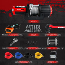 Load image into Gallery viewer, X-BULL Electric Winch 12V 5000LBS Wireless 15.2M Steel Cable ATV UTV 4WD Boat