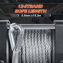 Load image into Gallery viewer, X-BULL 12V Electric Winch 4500lbs Steel Wire Cable 12V Boat ATV UTV Trailer Winch 2 Units