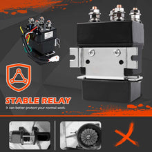Load image into Gallery viewer, X-BULL 4500lbs Electric Winch 12V Steel Wire Cable 12V Boat ATV UTV Trailer Winch 4 Units