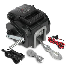 Load image into Gallery viewer, X-BULL Electric Boat Winch 12V 6500LBS Portable Detachable Steel Cable Marine Ship 3000KG 4WD